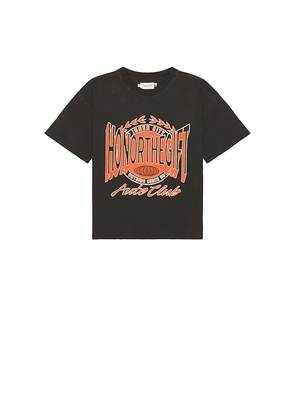 Honor The Gift Club Tee in Black. Size L. Also in M, S, XL/1X.