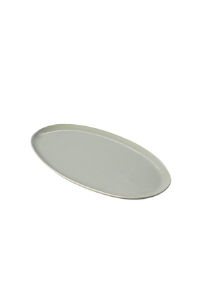 Fable Oval Serving Platter in Sage.