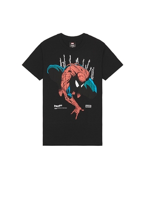 HUF x Spider-Man Perceptions Tee in Black. Size L. Also in M, S.