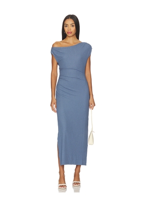 MINKPINK Freya Dress in Blue. Size L. Also in M, S, XL, XS.