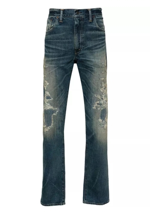Ralph Lauren Collection distressed-effect jeans - Blue
