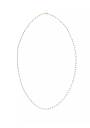 Gigi Clozeau 18kt yellow gold Classic Gigi black beaded necklace