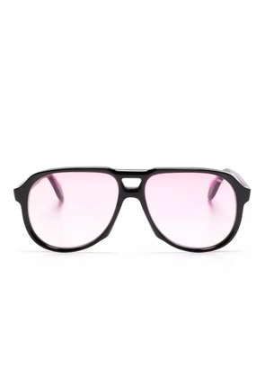 Cutler & Gross 9782 navigator-frame sunglasses - Pink