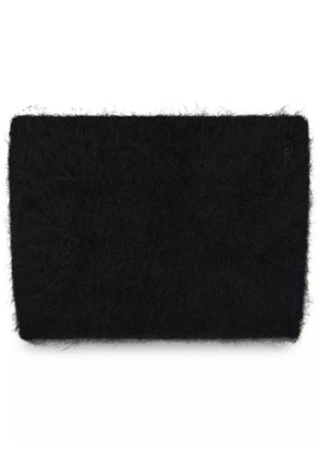 Rosetta Getty x Violet Getty brushed knitted hat - Black