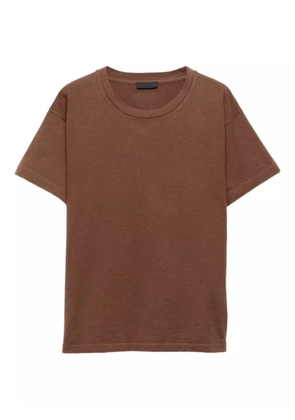 Prada cotton T-shirt - Brown
