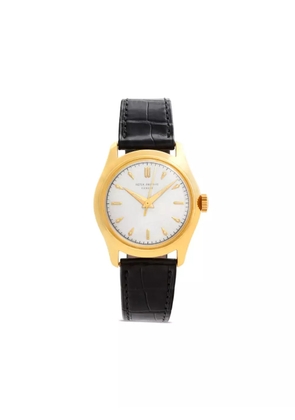 Patek Philippe 1954 pre-owned Calatrava 34mm - Silver