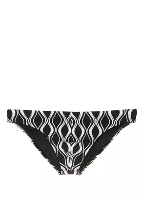 Amir Slama graphic-print swimming trunks - Black