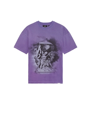 REPRESENT Atlas T-Shirt in Purple. Size M. Also in XXS.