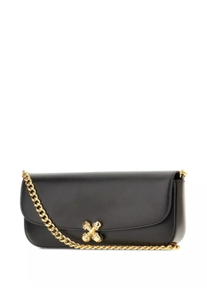 Alexander McQueen Skull Flower shoulder bag - Black