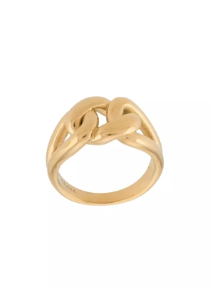 Nialaya Jewelry knot-detail ring - Gold