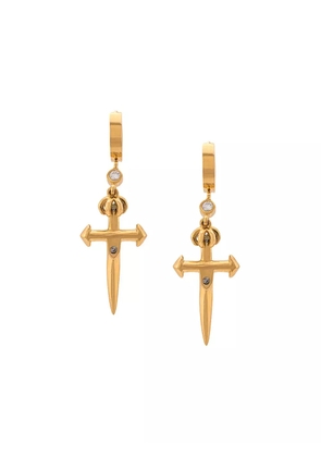Nialaya Jewelry Skyfall sword earrings - Gold