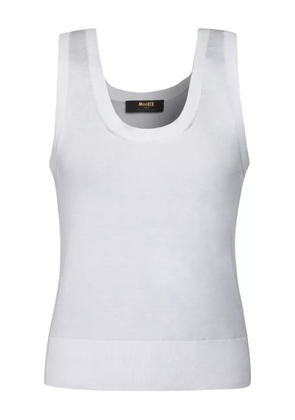 Moorer cotton tank top - White