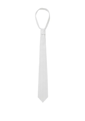 1989 STUDIO striped tie - White