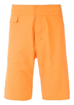 Amir Slama plain swim shorts - Orange