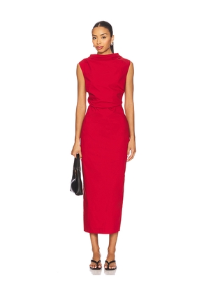 St. Agni St Agni Soft Sculptural Dress in Red. Size M. Also in L, S, XL.