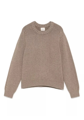 KHAITE Mae sweater - Brown