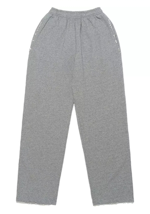 Mainless distressed track trousers - Grey