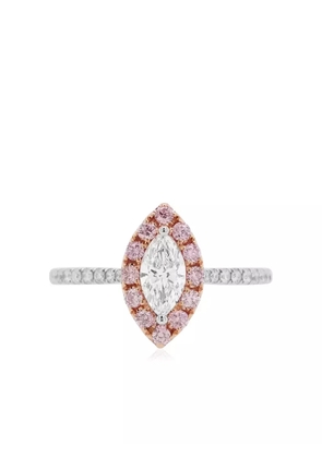 HYT Jewelry 18kt gold Argyle Pink diamond engagment ring