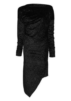 Vivienne Westwood Pre-Owned 1990s asymmetric glittered dress - Black