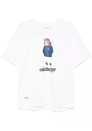 CHOCOOLATE graphic-print T-shirt - White