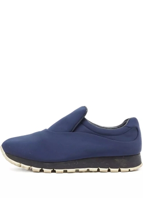 Prada Pre-Owned slip-on sneakers - Blue