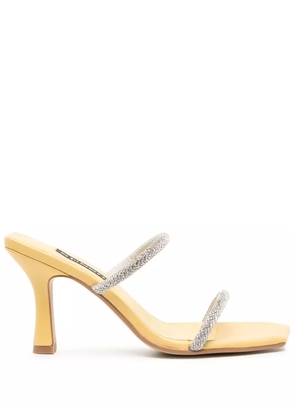 Senso Umber I open-toe 90mm sandals - Silver