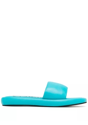 Senso Bentley leather sliders - Blue