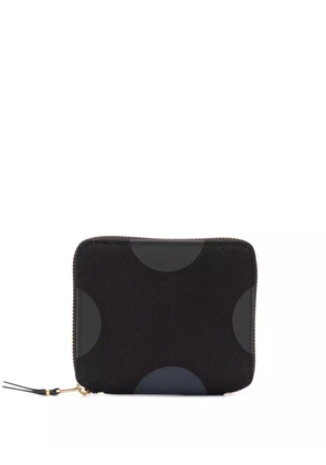 Comme Des Garçons Wallet polka dot printed wallet - Black