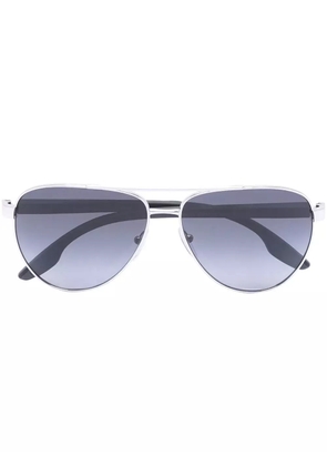 Prada Eyewear navigator tinted-lenses sunglasses - Silver