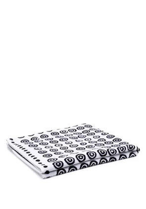 Sundek x 10 CORSO COMO graphic-print beach towel - Black