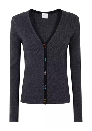 Paul Smith ribbed cardigan - Black