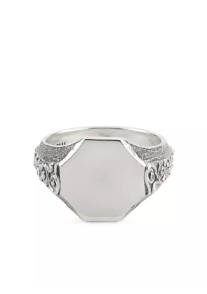 Emanuele Bicocchi brushed-finish ring - Silver