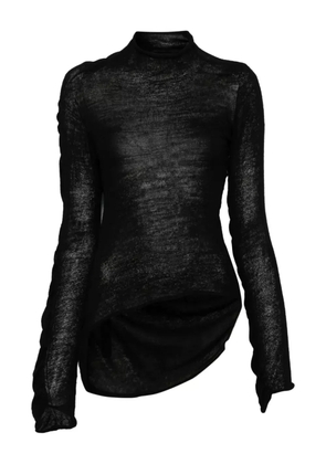 Issey Miyake wool top - Black