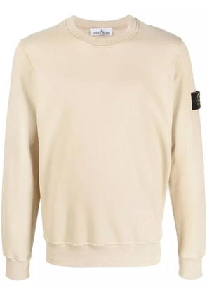 Stone Island Compass-patch sweatshirt - Neutrals