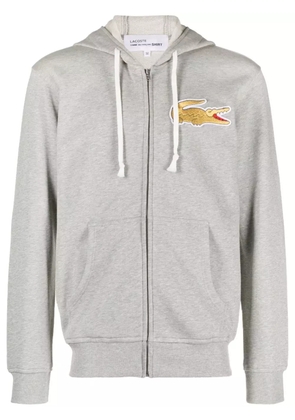 Comme Des Garçons Shirt logo-patch cotton jacket - Grey