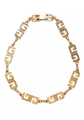 Givenchy Pre-Owned logo link bracelet - Gold