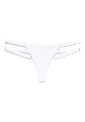 Maison Close Fatale string bikini bottoms - White
