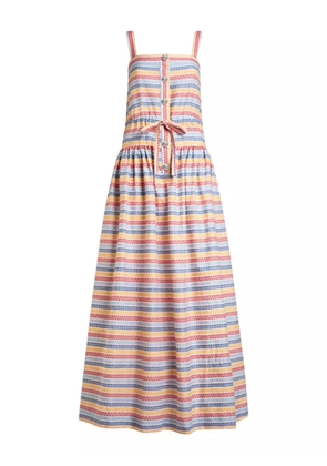 ETRO striped dress - Blue