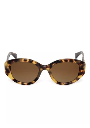 Swarovski Eyewear crystal-embellished sunglasses - BRO/CRE