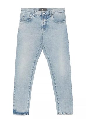 PT Torino logo-patch jeans - Blue