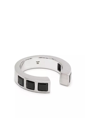 Tom Wood Vault Gate Square ring - Silver