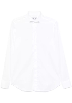 D4.0 wingtip collared shirt - White
