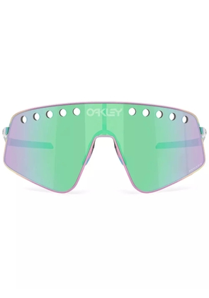 Oakley Sutro Ti Sweep shield-frame sunglasses - Blue