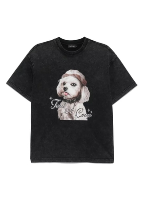 tout a coup graphic-print T-shirt - Grey