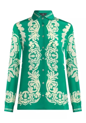 ETRO silk shirt - Green