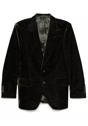 TOM FORD velvet blazer - Green