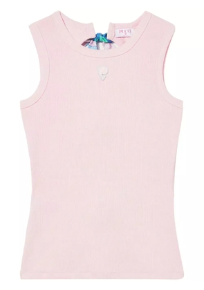 PUCCI Iride-ribbon tank top - Pink