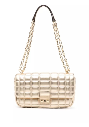 Michael Kors large Tribeca quilted shoulder bag - Gold