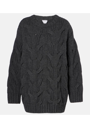 Bottega Veneta Cable-knit wool sweater
