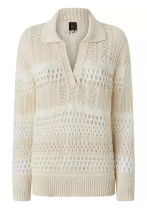 PINKO cotton sweater - White